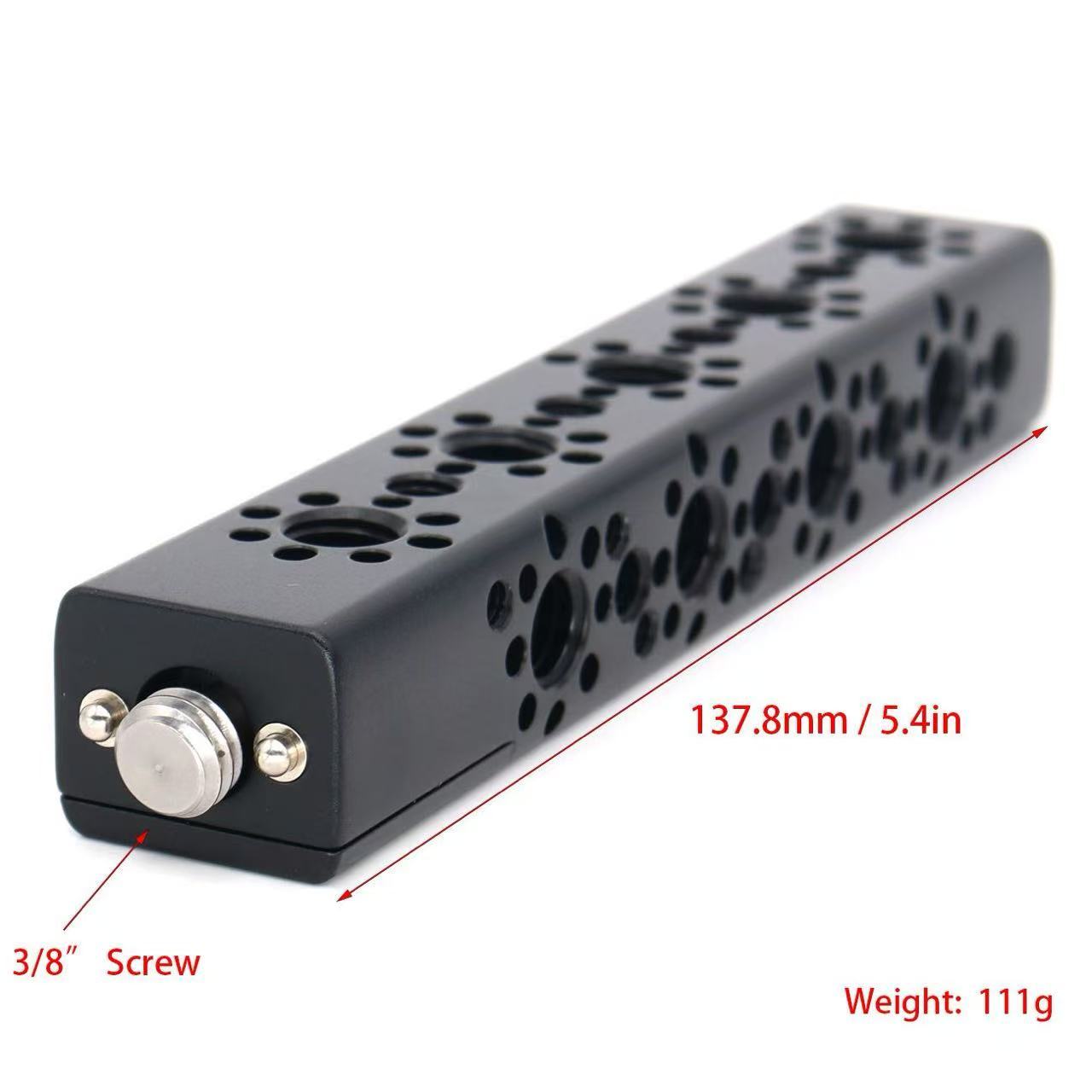 Camera Top Handle Extension Set with 3/8 Thread Fixed for Camera Universal ARRI Positioning Top Handle Fixture Handle Hollywood Handle