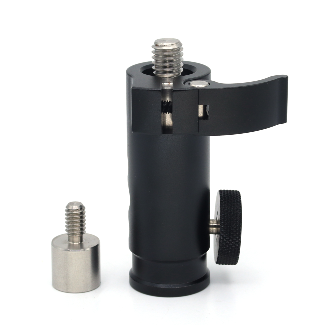 Quick Replacement 1/4" 3/8" Boom Pole Quick Release System for Magic Leg fixed monitor