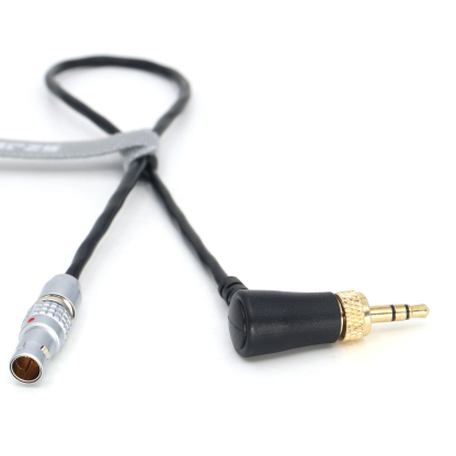 Timecode Cable Short 0B 5Pin Male to Locking 3.5mm TRS for ARRI ALEXA Mini LF