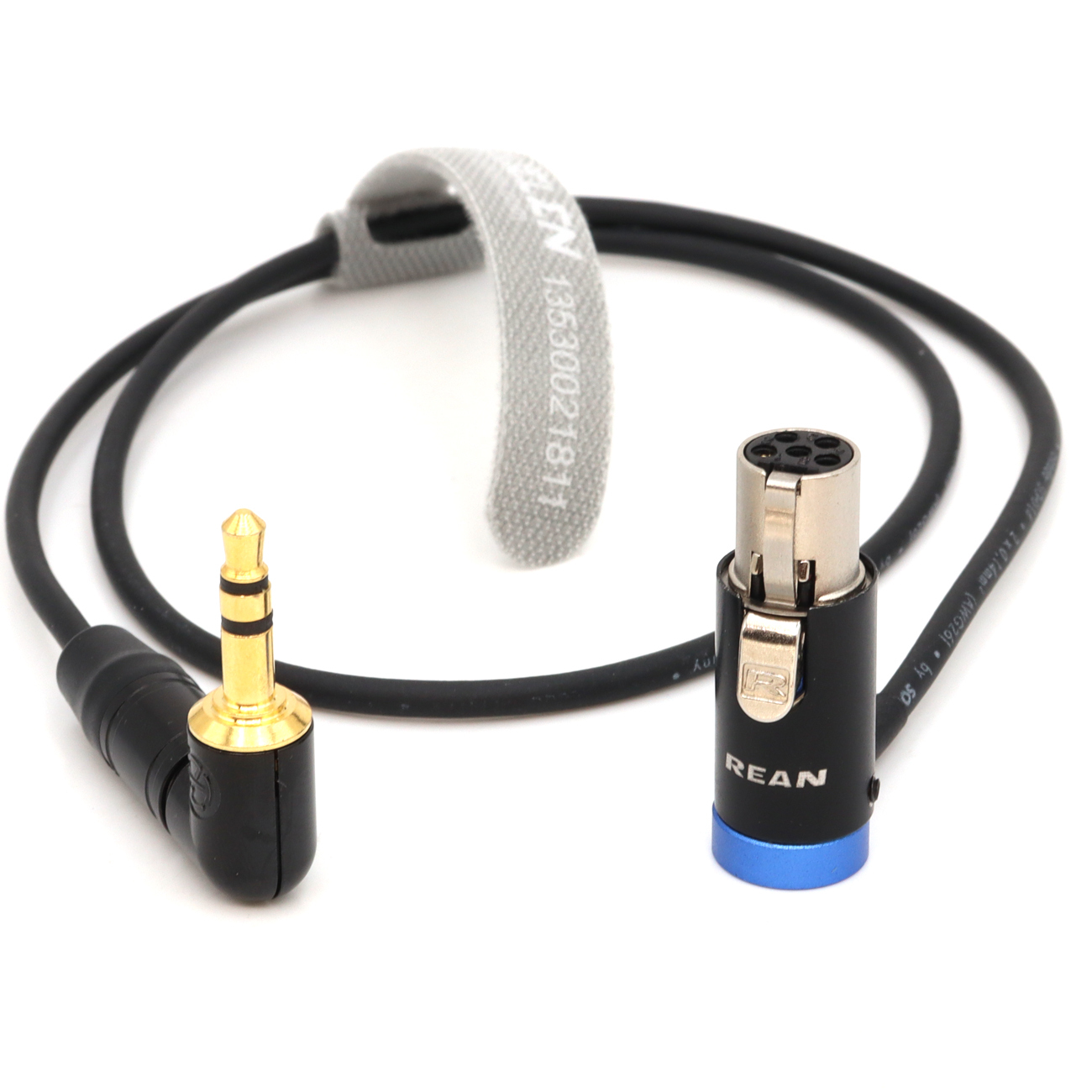 Audio Cable 3.5mm TRS to Low-Profile TA5F for Lectrosonics-DCHR-Receiver, SMQV Transmitter