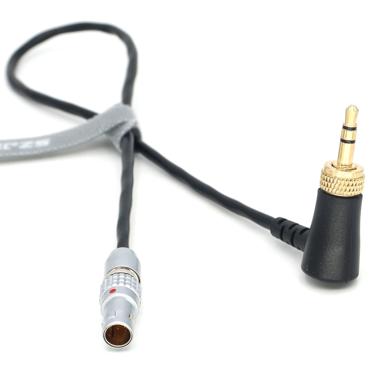 Timecode Cable Short 0B 5Pin Male to Locking 3.5mm TRS for ARRI ALEXA Mini LF