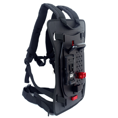 V-mount/B-mount battery Power Backpack XLR 3Pin Power Output Handle fixing plate for ARRI S35 mini miniLF camera is used separate
