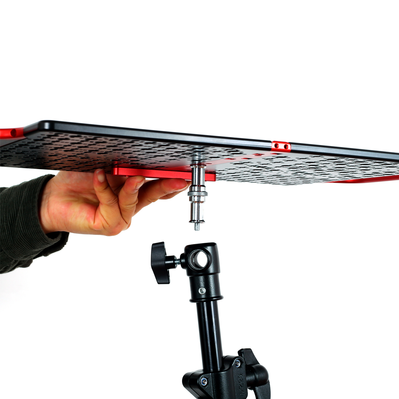 Multifunctional V-mount battery-powered board can hang pictures and transfer monitor support panel, magic leg supports flat notebook operation panel, dtap distributor