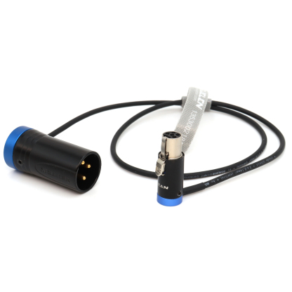 Low-Profile XLR 3Pin Male to TA5F cable For Zaxcom Wisycom Lectrosonics Receiver