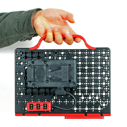 Multifunctional V-mount battery-powered board can hang pictures and transfer monitor support panel, magic leg supports flat notebook operation panel, dtap distributor