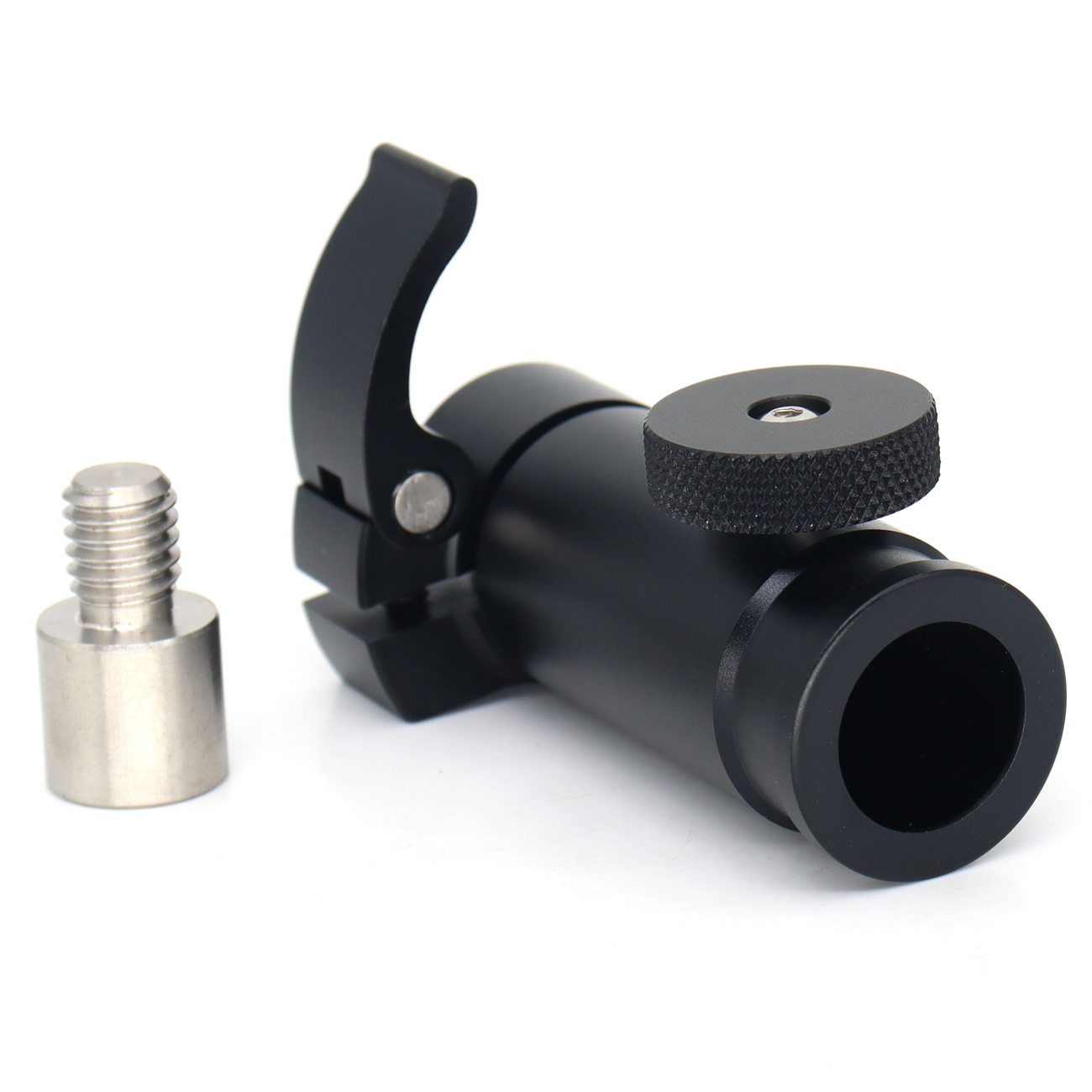 Quick Replacement 1/4" 3/8" Boom Pole Quick Release System for Magic Leg fixed monitor
