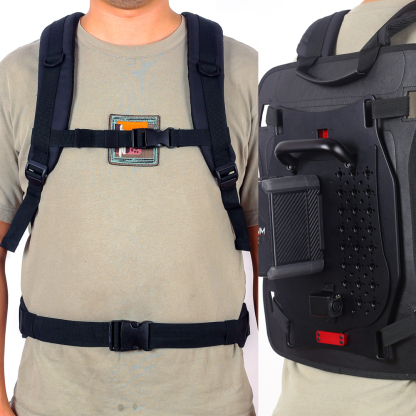 V-mount/B-mount battery Power Backpack XLR 3Pin Power Output Handle fixing plate for ARRI S35 mini miniLF camera is used separate