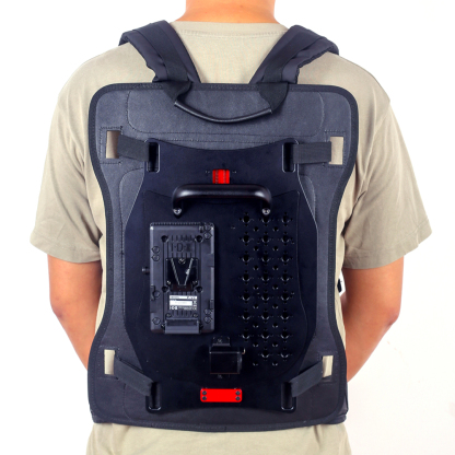 V-mount/B-mount battery Power Backpack XLR 3Pin Power Output Handle fixing plate for ARRI S35 mini miniLF camera is used separate