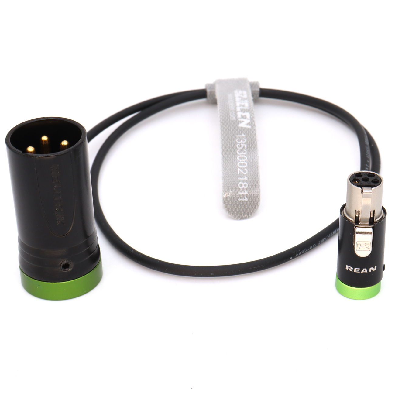 Low-Profile XLR 3Pin Male to TA5F cable For Zaxcom Wisycom Lectrosonics Receiver