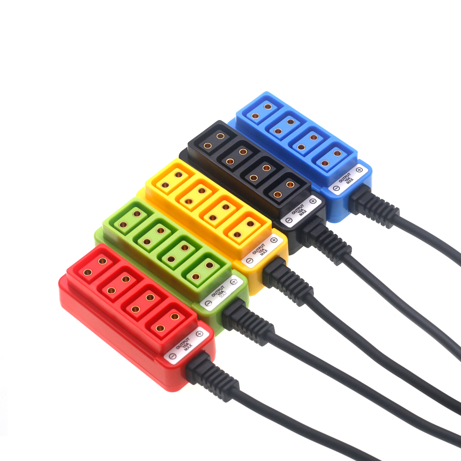 D-Tap to 4-Port Female D-Tap Splitter Cable for Camera