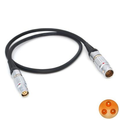 24V Power Cable Steadicam M-2 2B 3Pin to 4Pin Female Suitable For FUJIFILM GFX Eterna 55 Camera