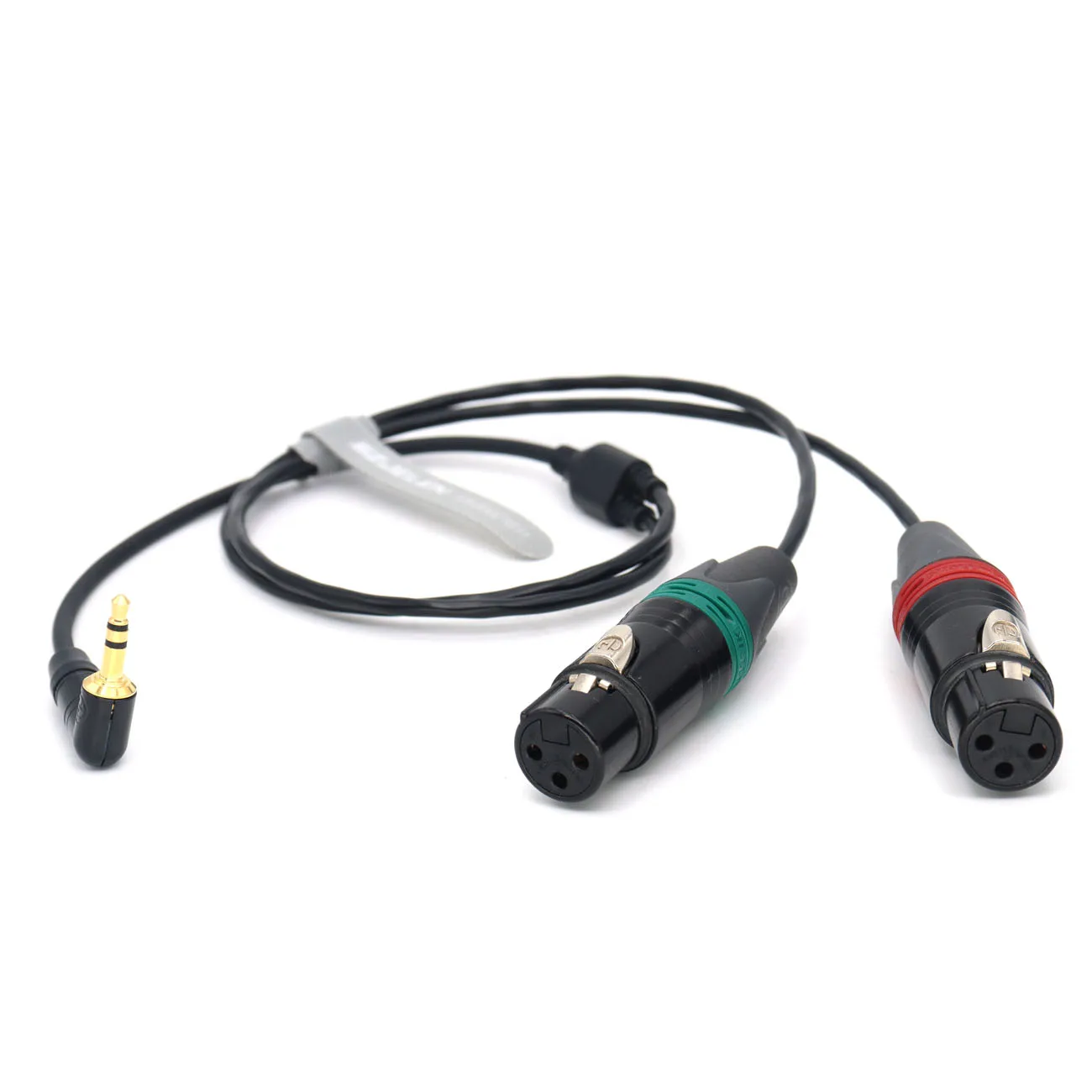 Audio Cable 3.5mm TRS to Double XLR 3Pin Female