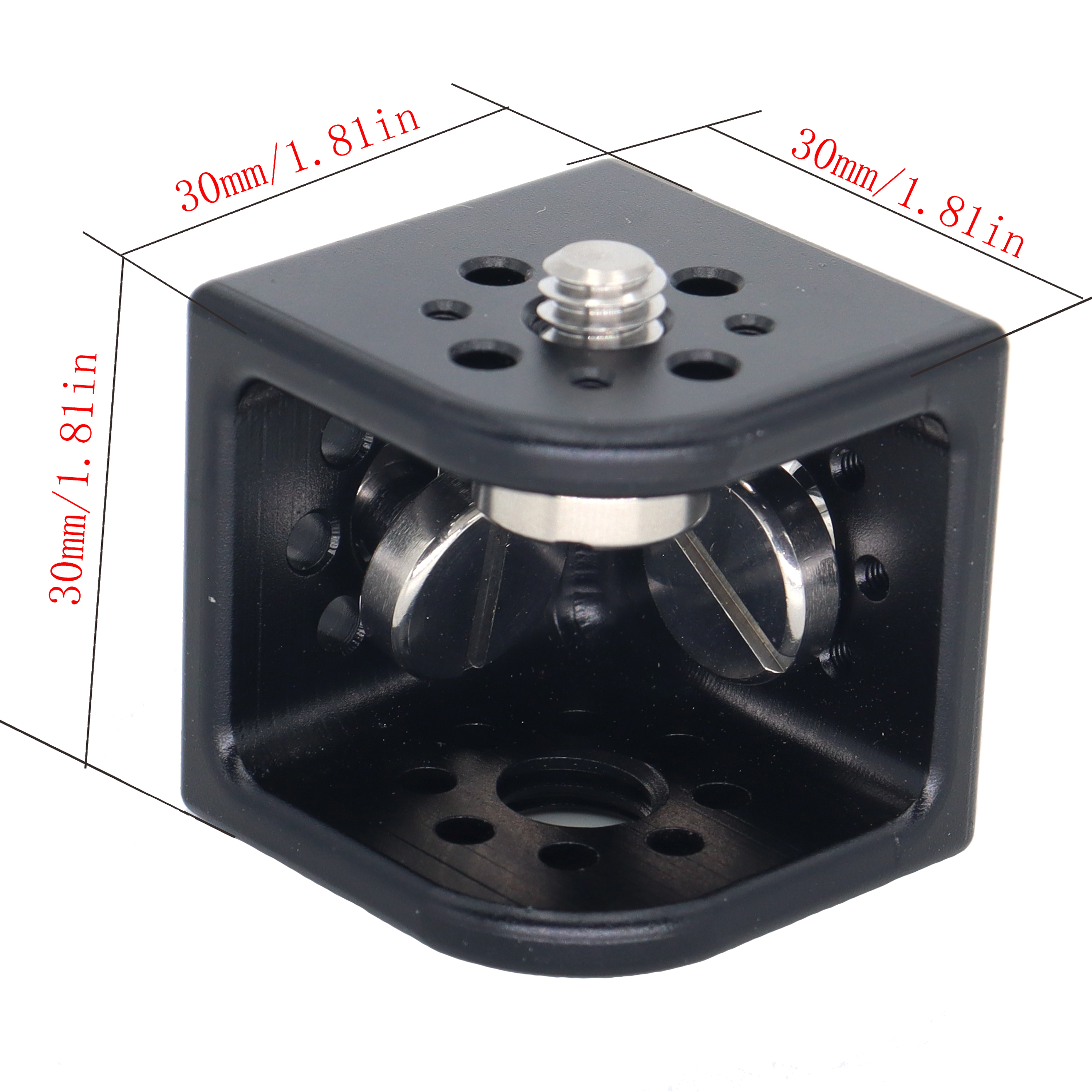 Video Accessory Expansion Mount Square 3/8" & 1/4" Three-Side Plate Kit