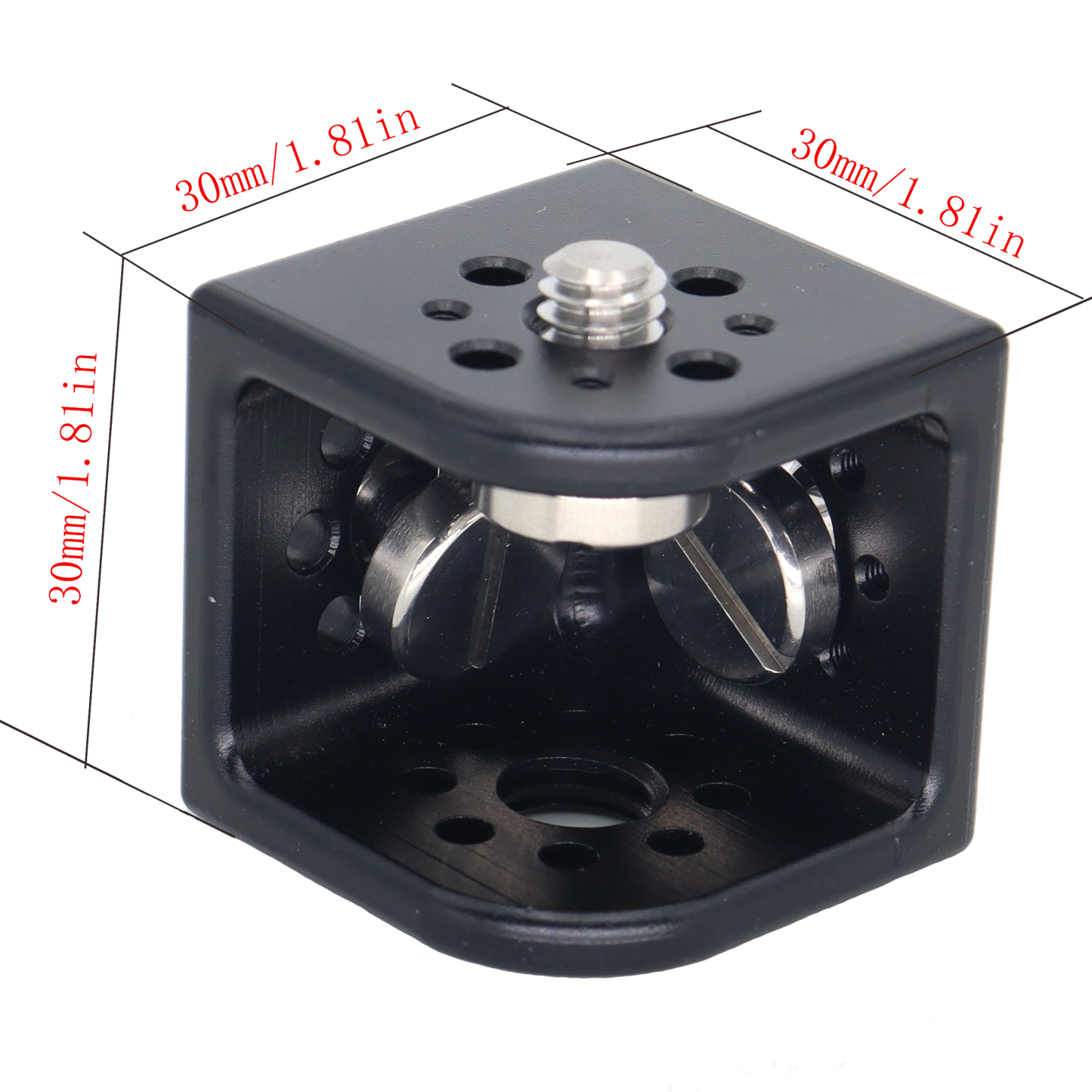 Video Accessory Expansion Mount Square 3/8" & 1/4" Three-Side Plate Kit