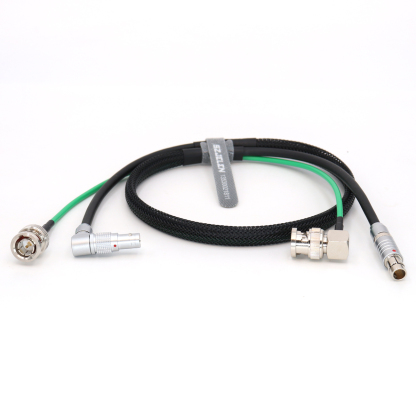 Camera Power Cable RS 3Pin to 0B 2Pin Cable + 75ohm SDI for Teradek Bolt Pro, Vaxis transmission, Samhd Ultra7