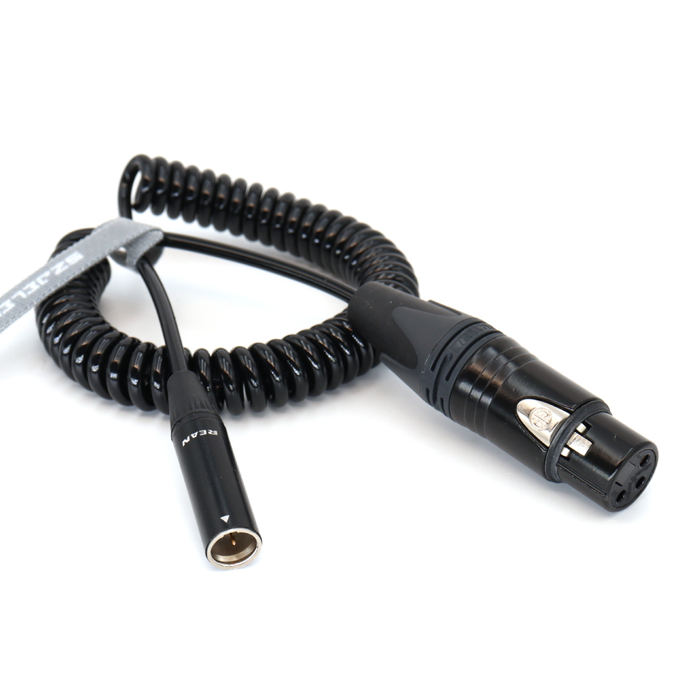 Audio Cable TA3M to XLR 3Pin Female for Blackmagic Pocket Cinema BMPCC Camera