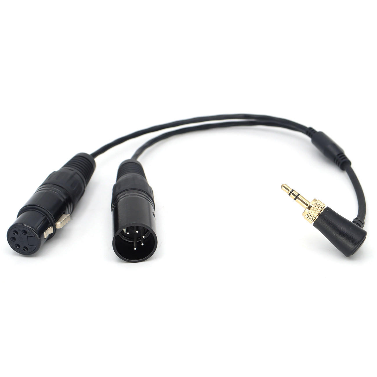 3.5mm Locking to XLR 5Pin Male and Female DMX Connection Cable