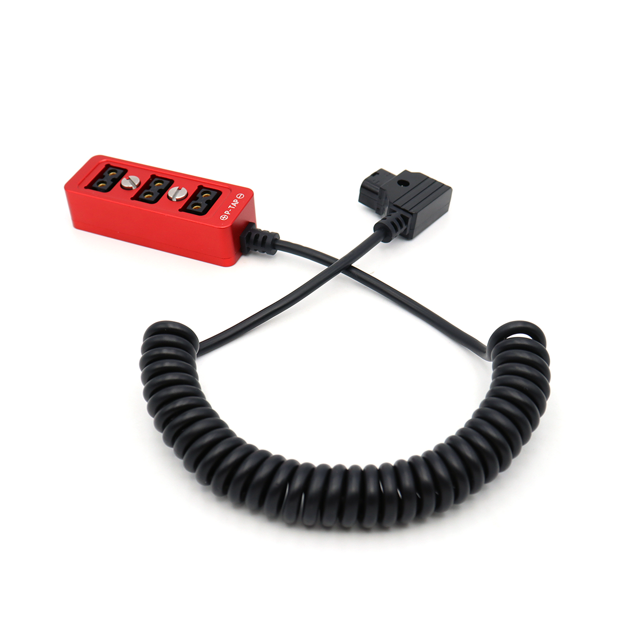 D-tap Three Way Splitter Distributor Spiral wire Metal Case with 1/4‘’ M4 screw