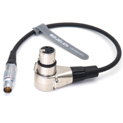 Power Cable 0B 2Pin Male 12V Power to XLR 4Pin Female for Monitor Power Cord