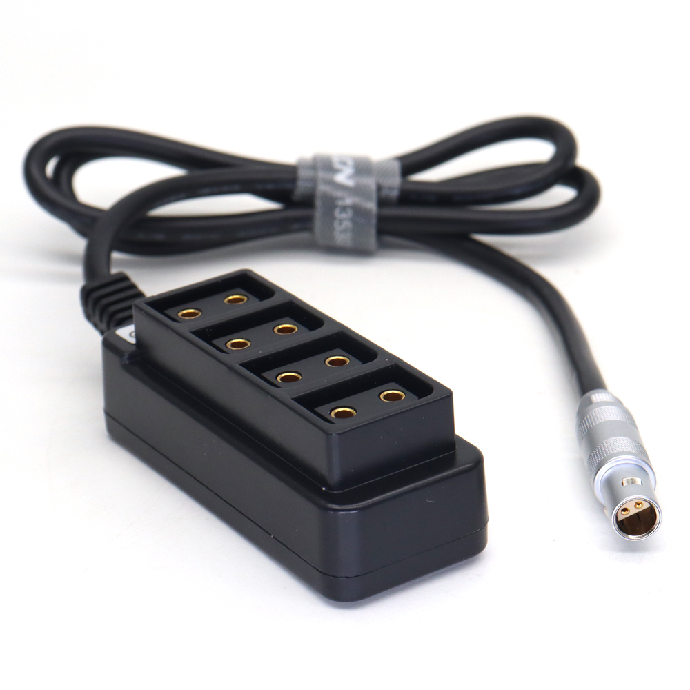 ARRI Trinity 0S 4Pin FOCUS POWER to 4 Port D-TAP Power Distributor
