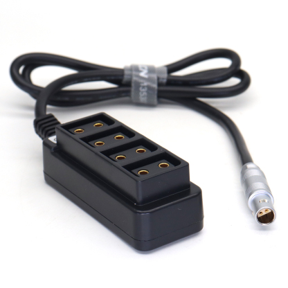ARRI Trinity 0S 4Pin FOCUS POWER to 4 Port D-TAP Power Distributor