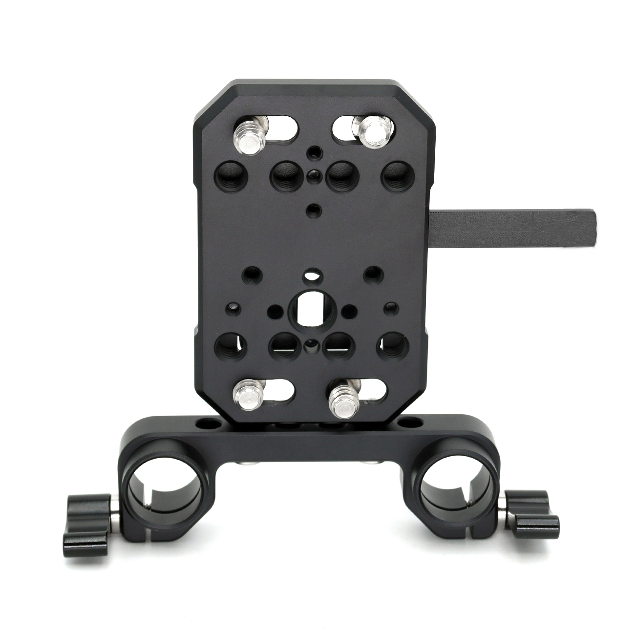 V-Mount Battery Plate/V-Lock Battery Plate with Dual 15mm Rod Clamp