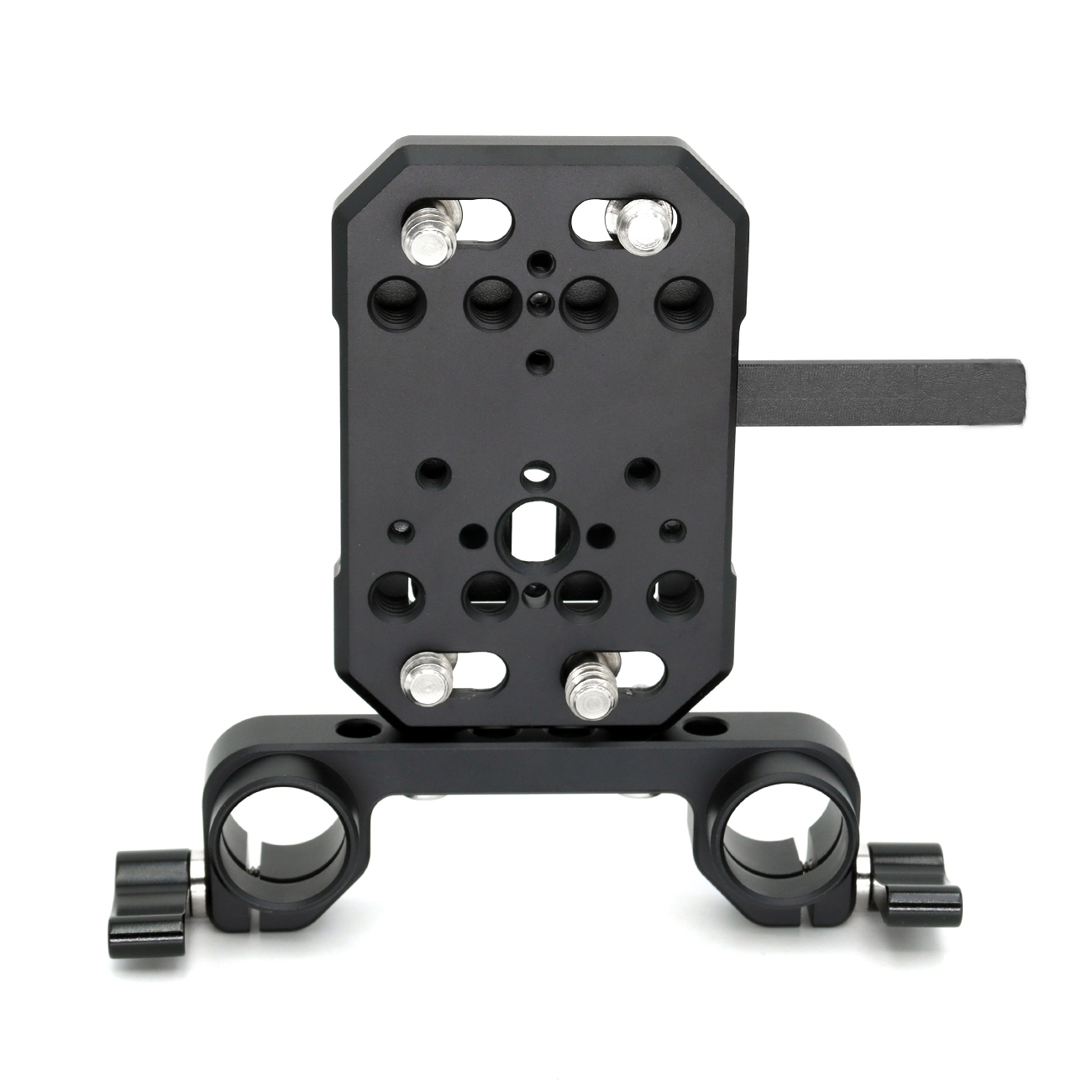 V-Mount Battery Plate/V-Lock Battery Plate with Dual 15mm Rod Clamp