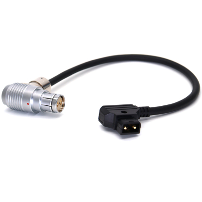 Power Cable D-tap to Elbow Fischer 105 2Pin Female for ARRI Alexa LF XT SXT SR3 435 535 235