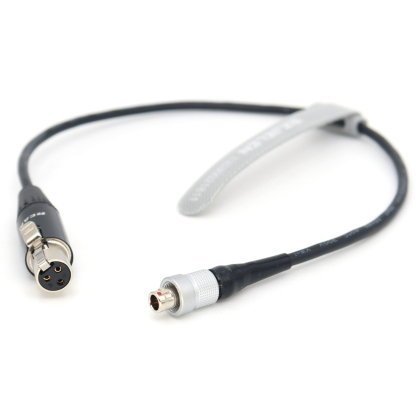 FVB 00 3Pin Male Plug to TA3F Cable for Sennheiser SK2000, ZAXCOM ZFR300,Zaxcom ZFR400 Audio Line