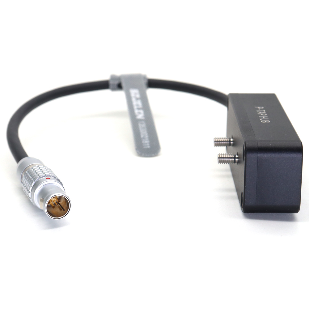 MK-V V4 D-Box has AR 12V&24V 0B 4Pin/1B 3Pin/1B 4Pin/1B 8Pin to 3 D-tap Camera power three way splitter with 1/4‘’ screw