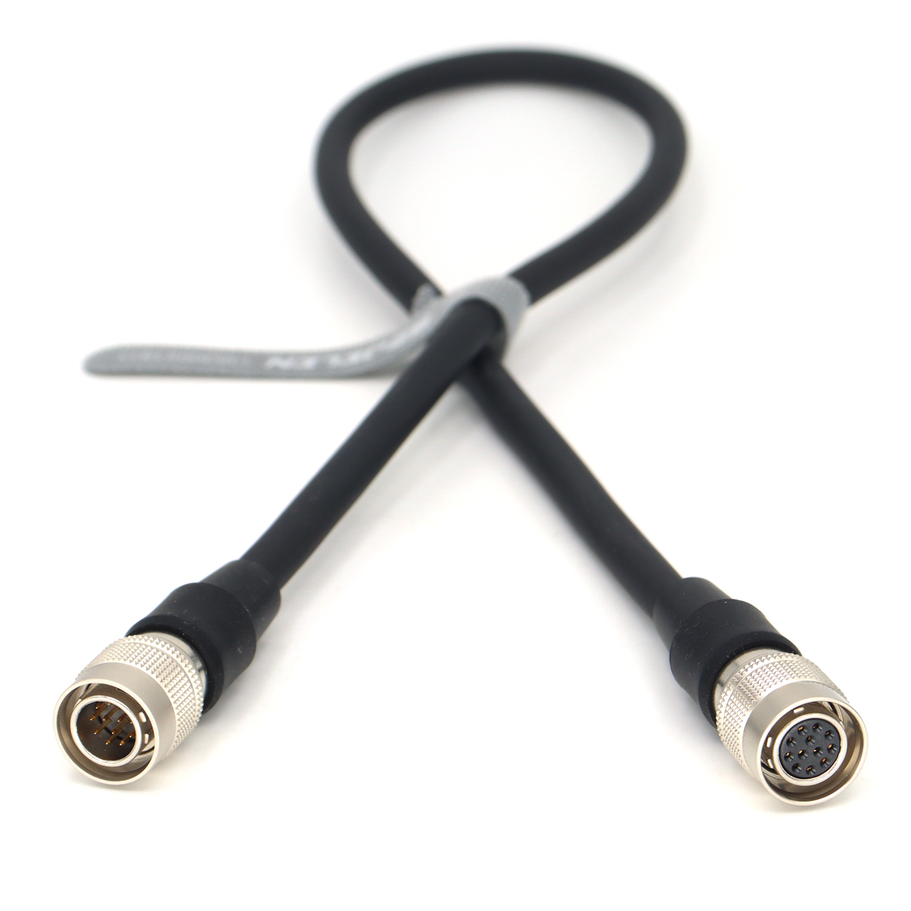 Industrial Camera Cable Hirose 12Pin Male to Male for Panasonic Sony CCD XC DXC Series Intercon