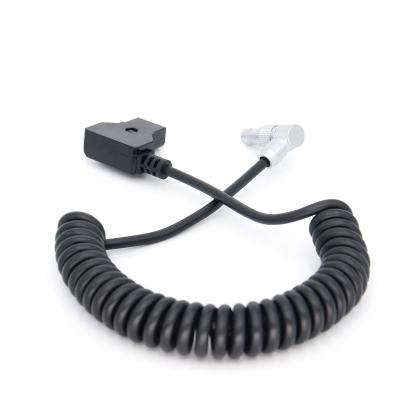Power Coiled Cable D-tap to Adjustable Plug 0B 2Pin Female for RED Komodo