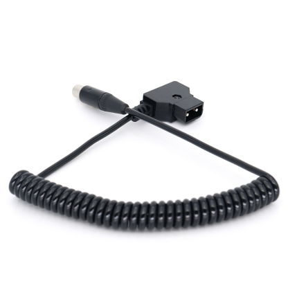 Power Cable D-TAP to TA4F Mini XLR 4Pin Female for Tvlogic 058/056/055 Monitor