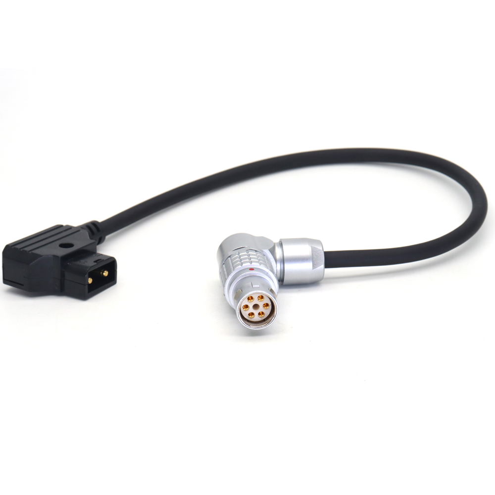 Power Cable 2B 6Pin Female Plug to D-tap for Atomos Neon 17"/19"/24" Monitor