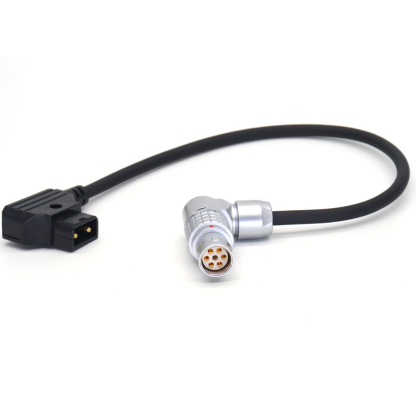 Power Cable 2B 6Pin Female Plug to D-tap for Atomos Neon 17"/19"/24" Monitor