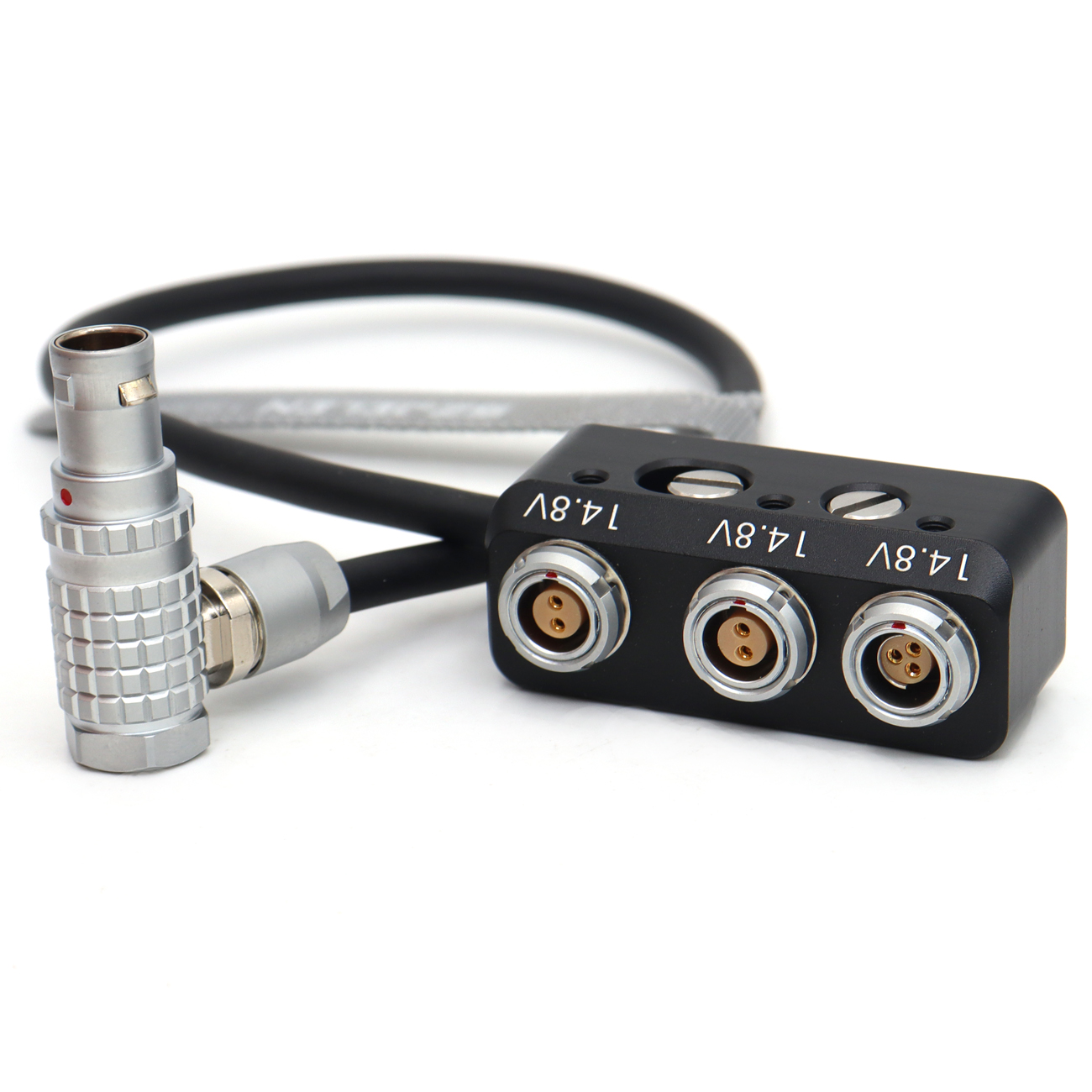 ARRI mini EXT 7pin to RS 3-pin and double 2pin female power splitter