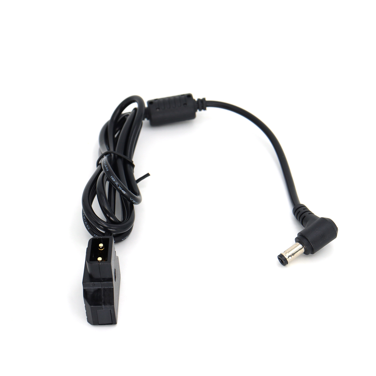 D-tap to DC 5.5 x 2.5mm Cable for DSLR Rig Power V-Mount Anton Bauer