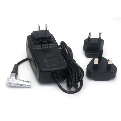 Power Adapter Cable AC 110-220V adapter to FGJ 1B 6pin Female 12V with US/UK/EU Plug for DJI Transmission