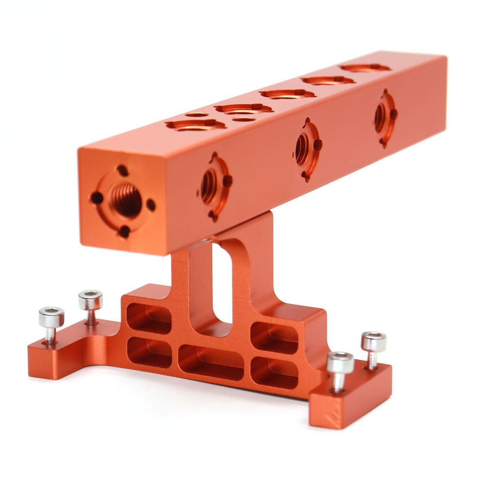 Universal Lightweight Camera Top Handle Grip with 3/8'' Screw Adapters for DSLR