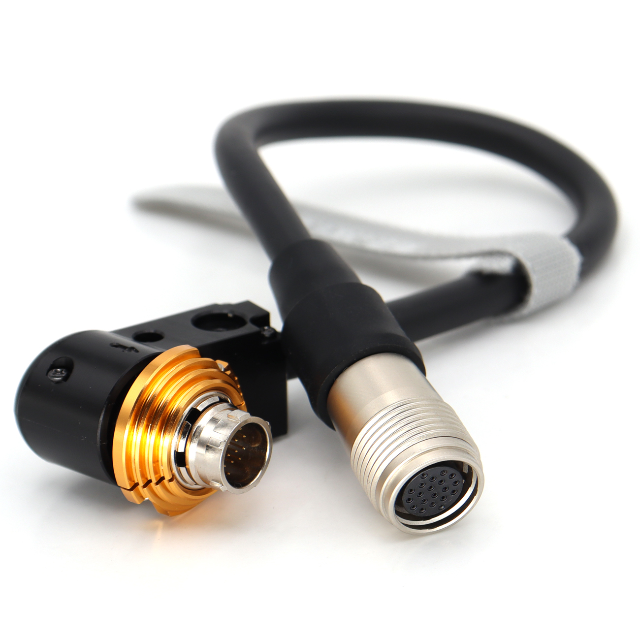 HR25A-9P-20P 20Pin male to female for Zacuto Z-C18C Right Angle Cable for Canon 18 -80 Lens & Canon ZSG-C10 Zoom Grip