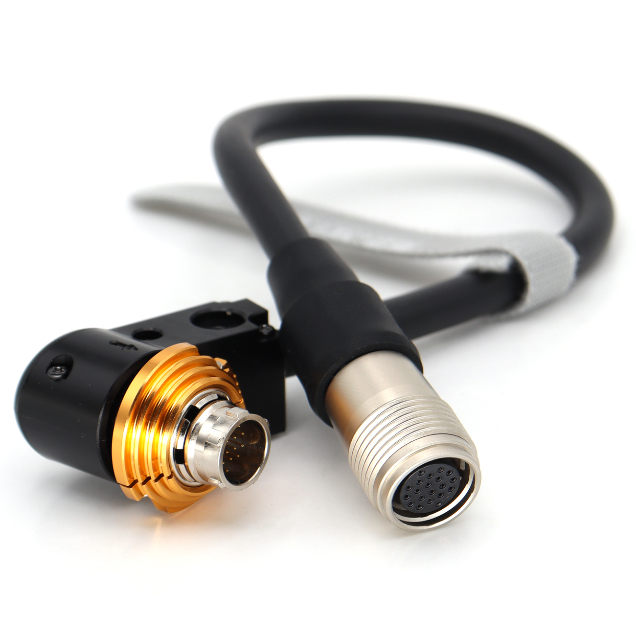 HR25A-9P-20P 20Pin male to female for Zacuto Z-C18C Right Angle Cable for Canon 18 -80 Lens & Canon ZSG-C10 Zoom Grip