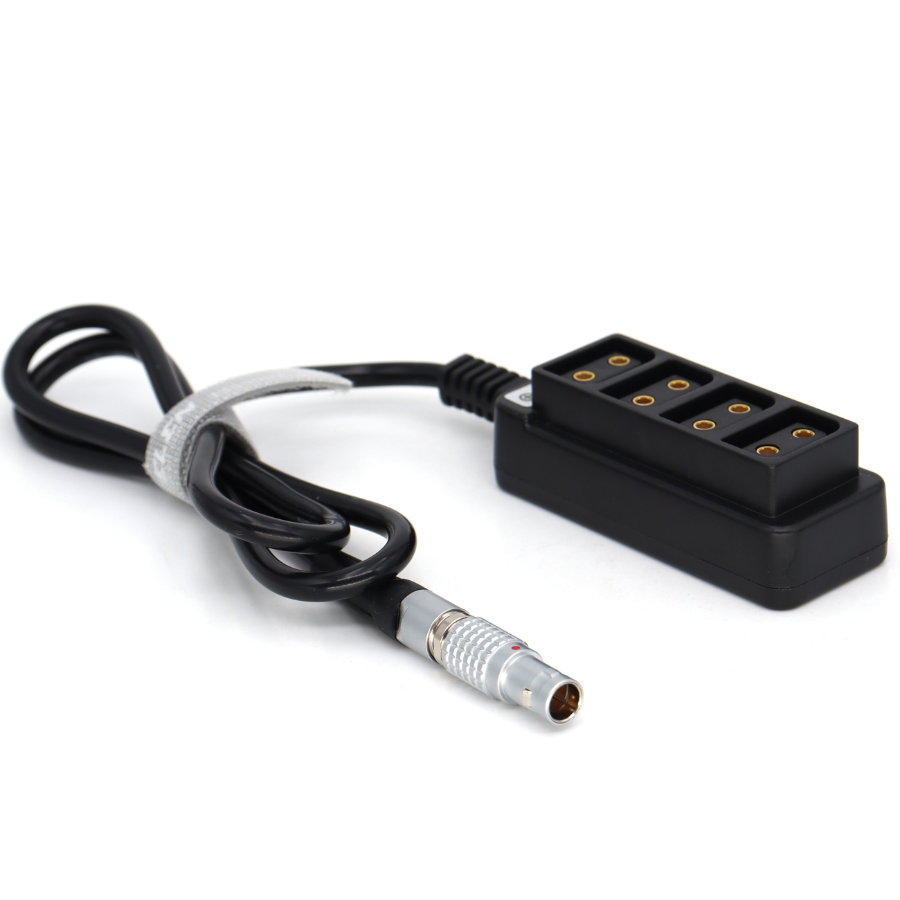 0B 2pin 12V Power Out to 4 D-tap Four-way Splitter for ARRI RED Camera
