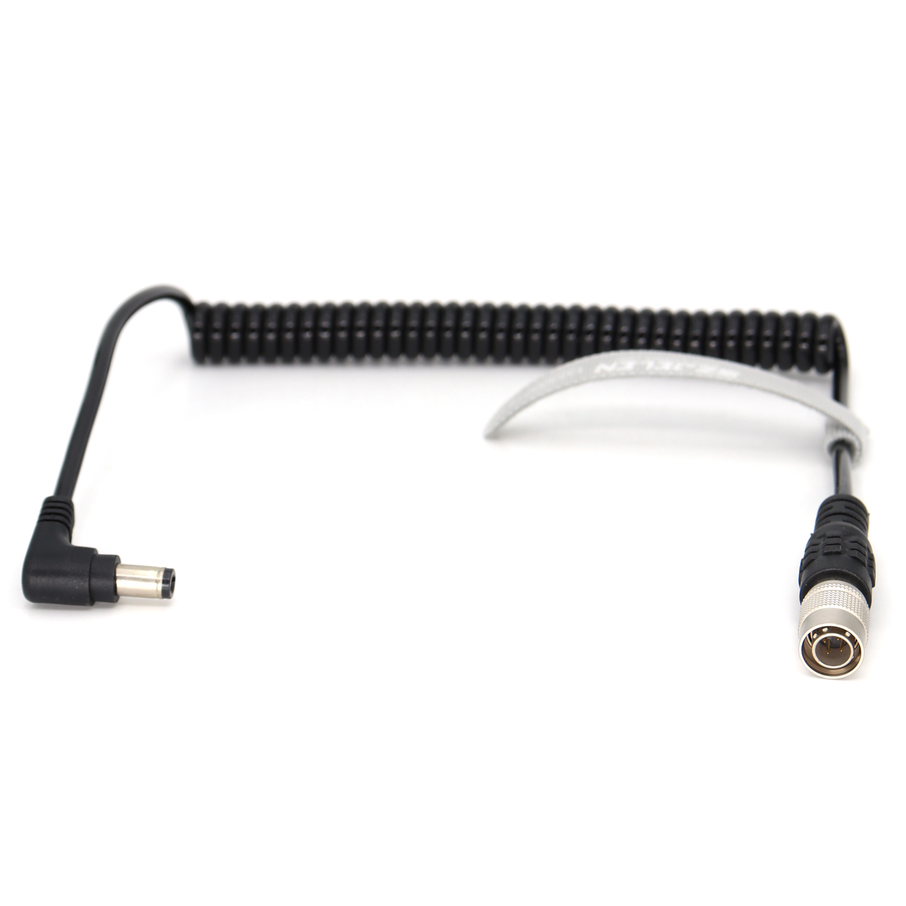 Power Coiled Cable DC 5.5/2.5 to Hirose 4Pin Male for Sound Devices 688 633 Zoom F8