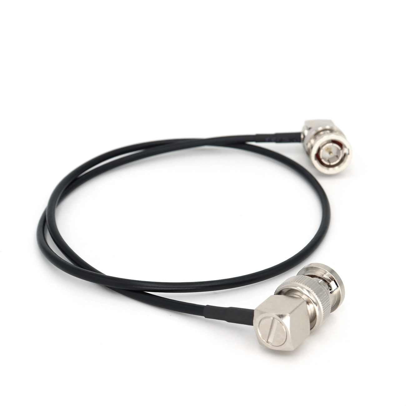 Ultra-Soft SDI Video Signal Cable Elbow BNC to BNC Camera RF Coaxial Cable