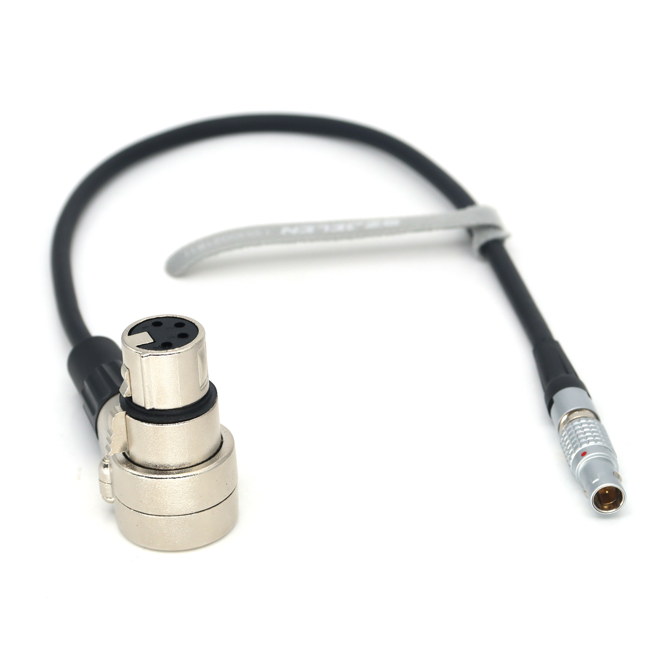 Power Cable 0B 2Pin Male 12V Power to XLR 4Pin Female for Monitor