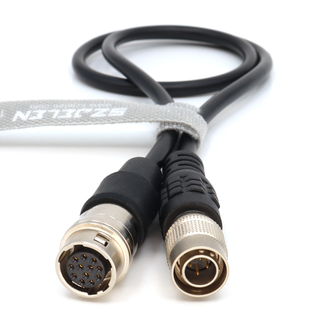 Hirose HR10A 4Pin Male to Float 12Pin Female Adaptor Cable for Sony F5/ F55