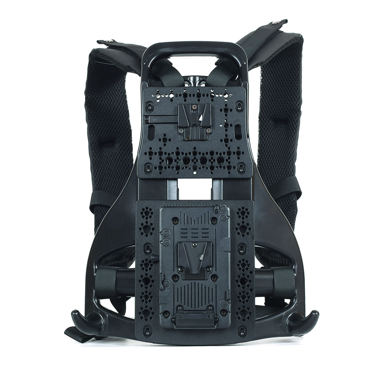 Video Outdoor Live Streaming Broadcast Backpack Plate Vest For V-Mount/Gold-Mount Battery