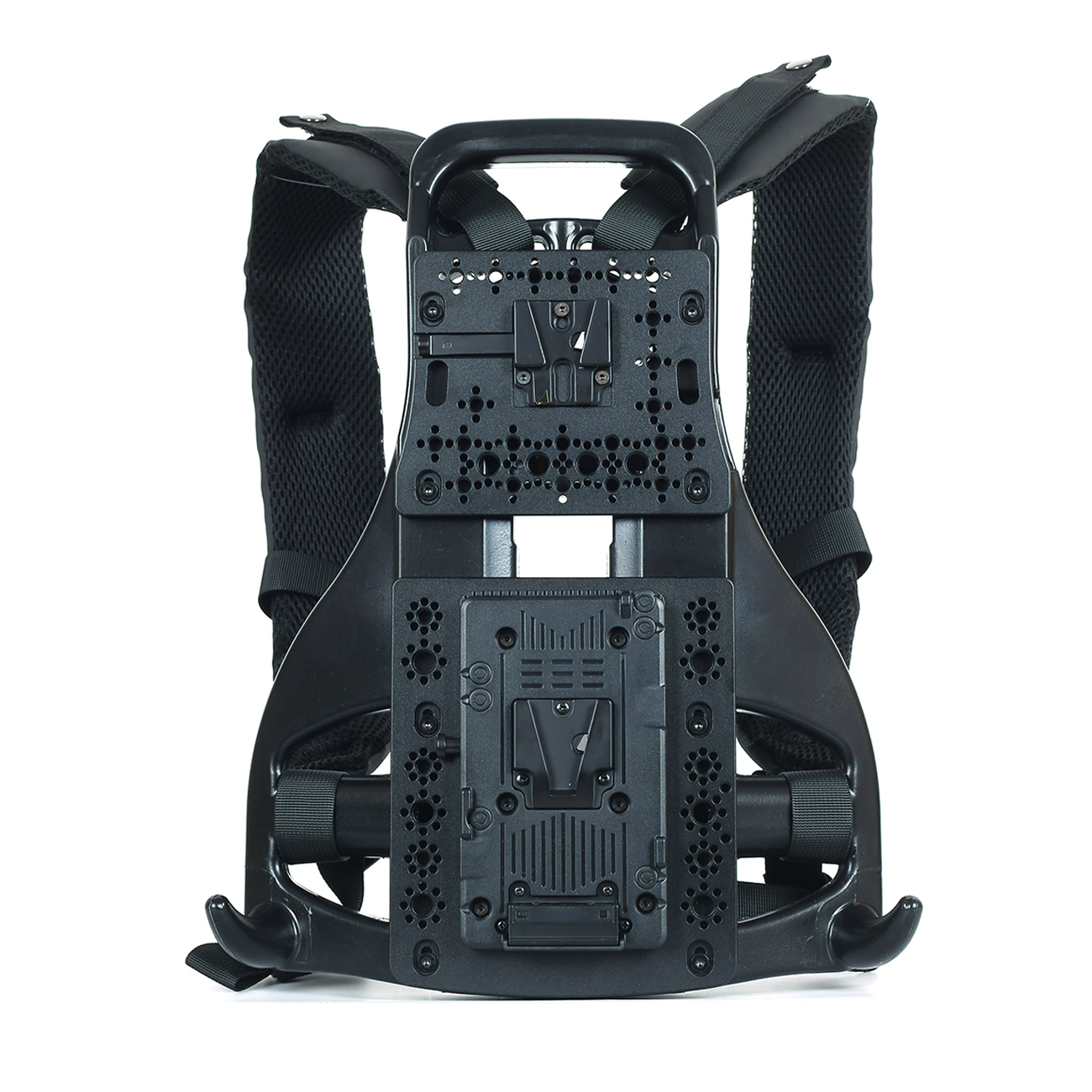 Video Outdoor Live Streaming Broadcast Backpack Plate Vest For V-Mount/Gold-Mount Battery