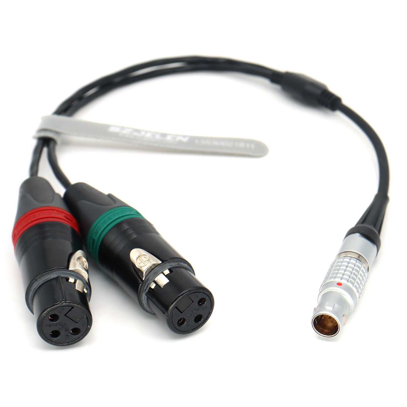 Atomos Shogun Monitor Recorder 1B 10Pin to Dual 3Pin XLR Breakout Audio Input Cable