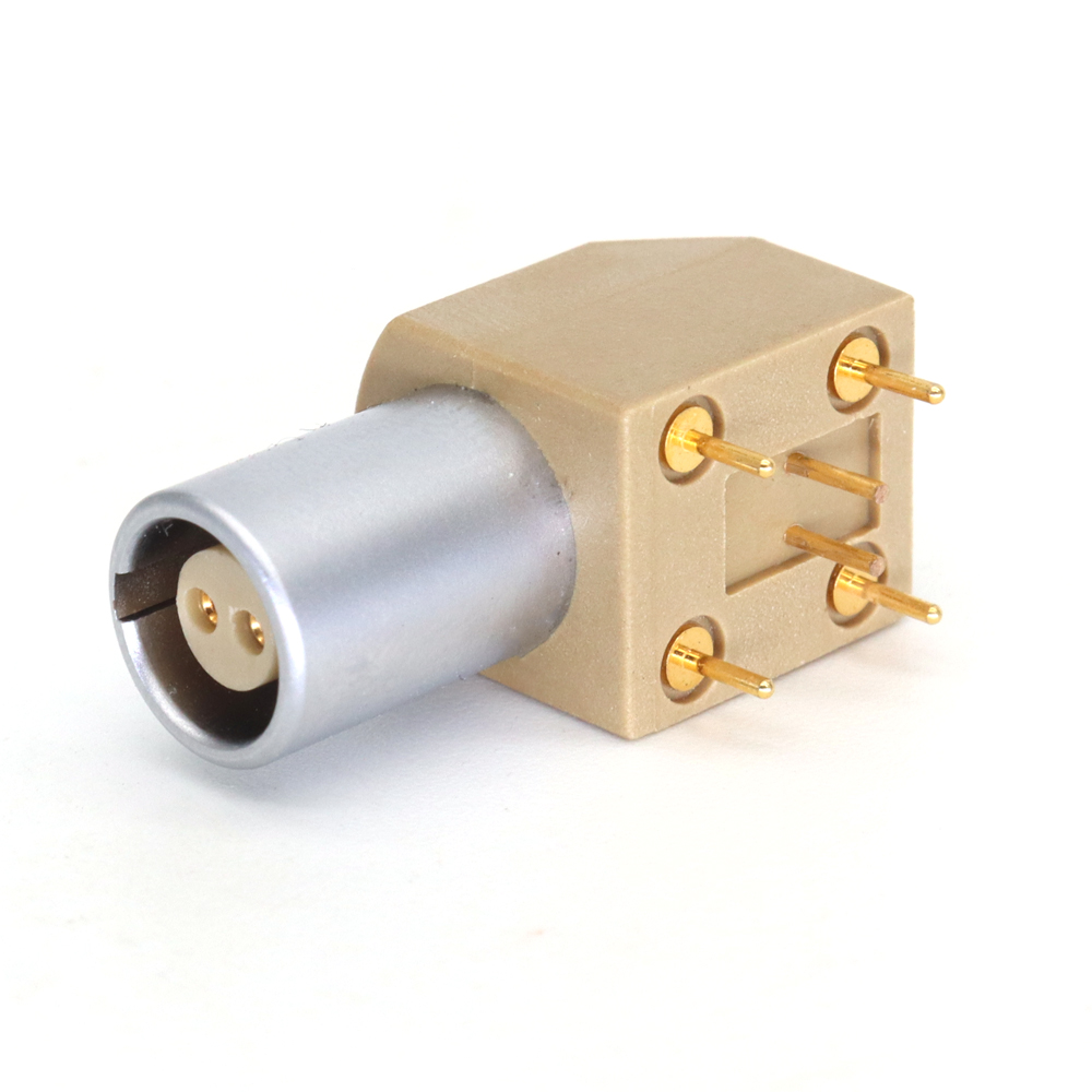 EPG 0B 2~9 Pin Male Plug Aviation Fast Connector Ellenbogen 90° PCB Buchse Printed Circuit